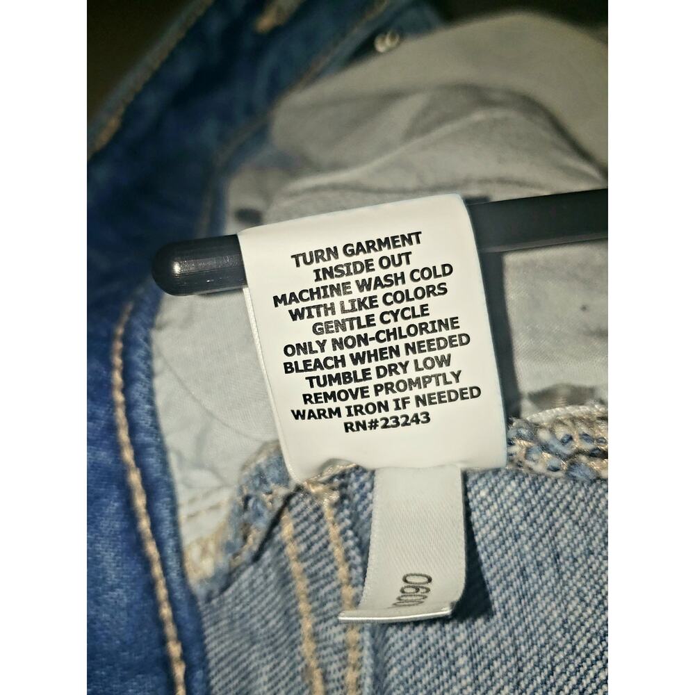 NYC & Co Soho Boyfriend Jeans Sz 4 Distressed Coastal Grunge Denim Pants - Picture 10 of 10